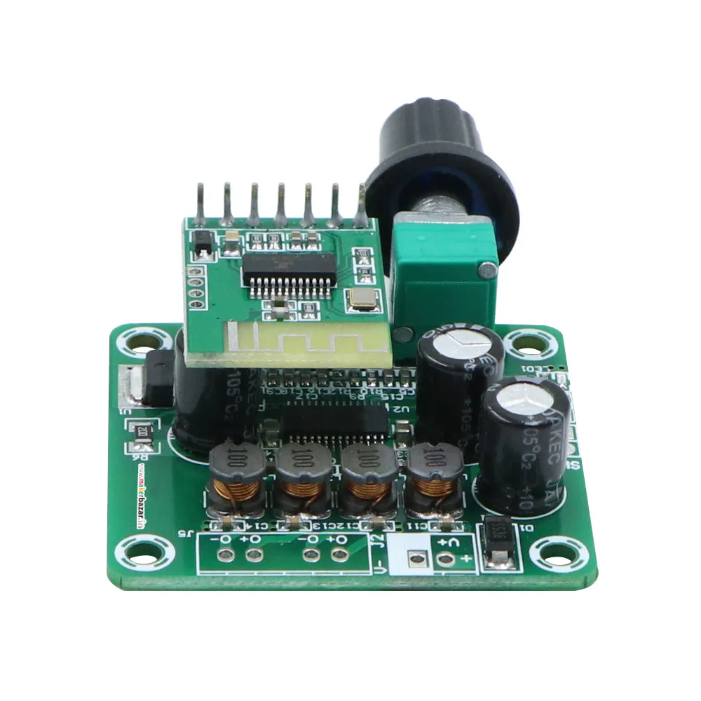 Amplifier: TPA3110 30W (15W 15W) Digital Stereo Audio Power Amplifier Board Module With On board Bluetooth and Volume Knob