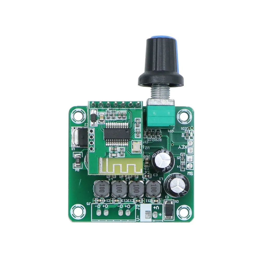 Amplifier: TPA3110 30W (15W 15W) Digital Stereo Audio Power Amplifier Board Module With On board Bluetooth and Volume Knob