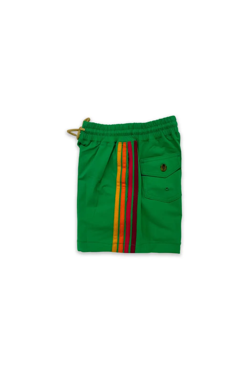 AVIATOR NATION KIDS FLEX BOARD SHORTS - KELLY GREEN