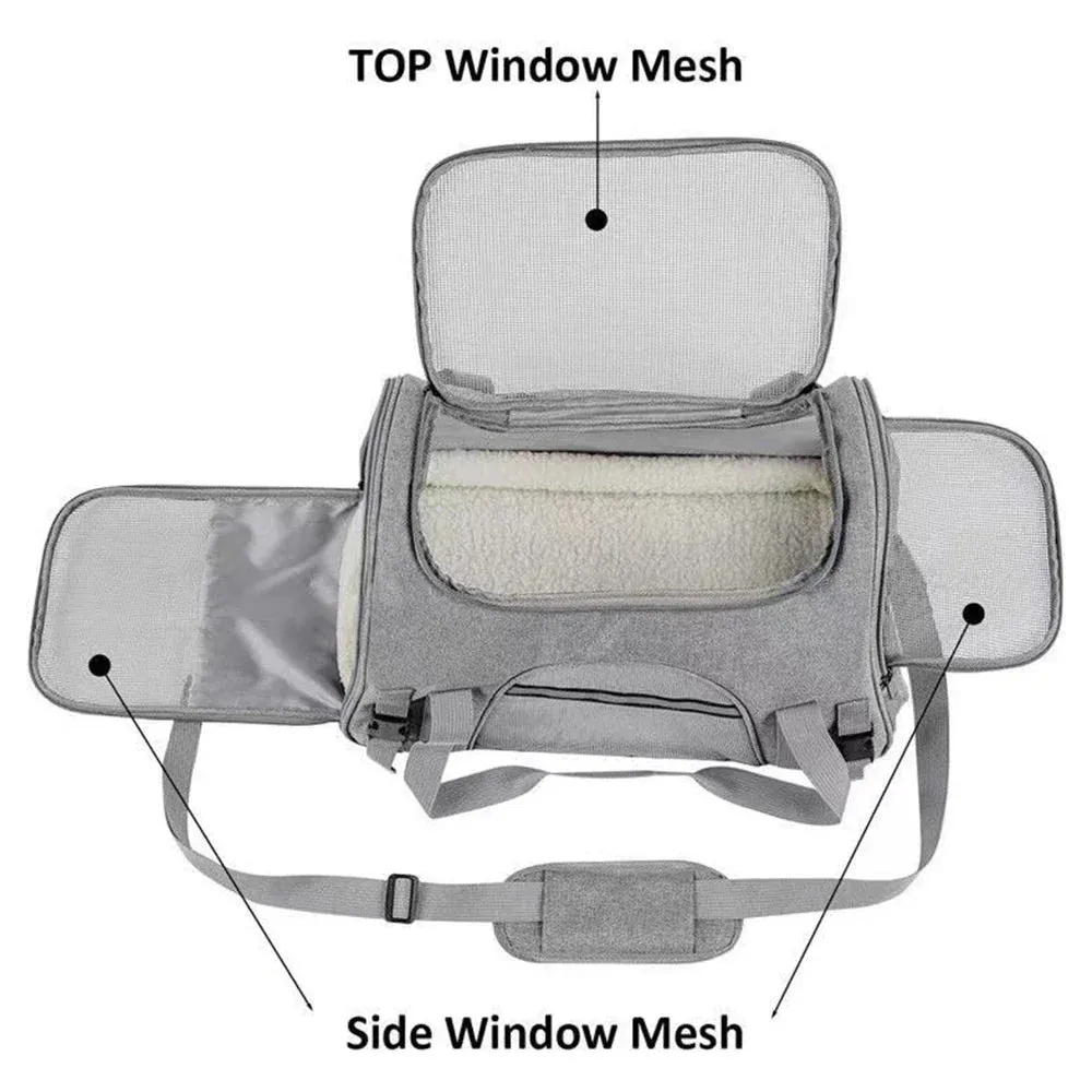 Breathable Mesh Multifuncion Pet Carrying Bag