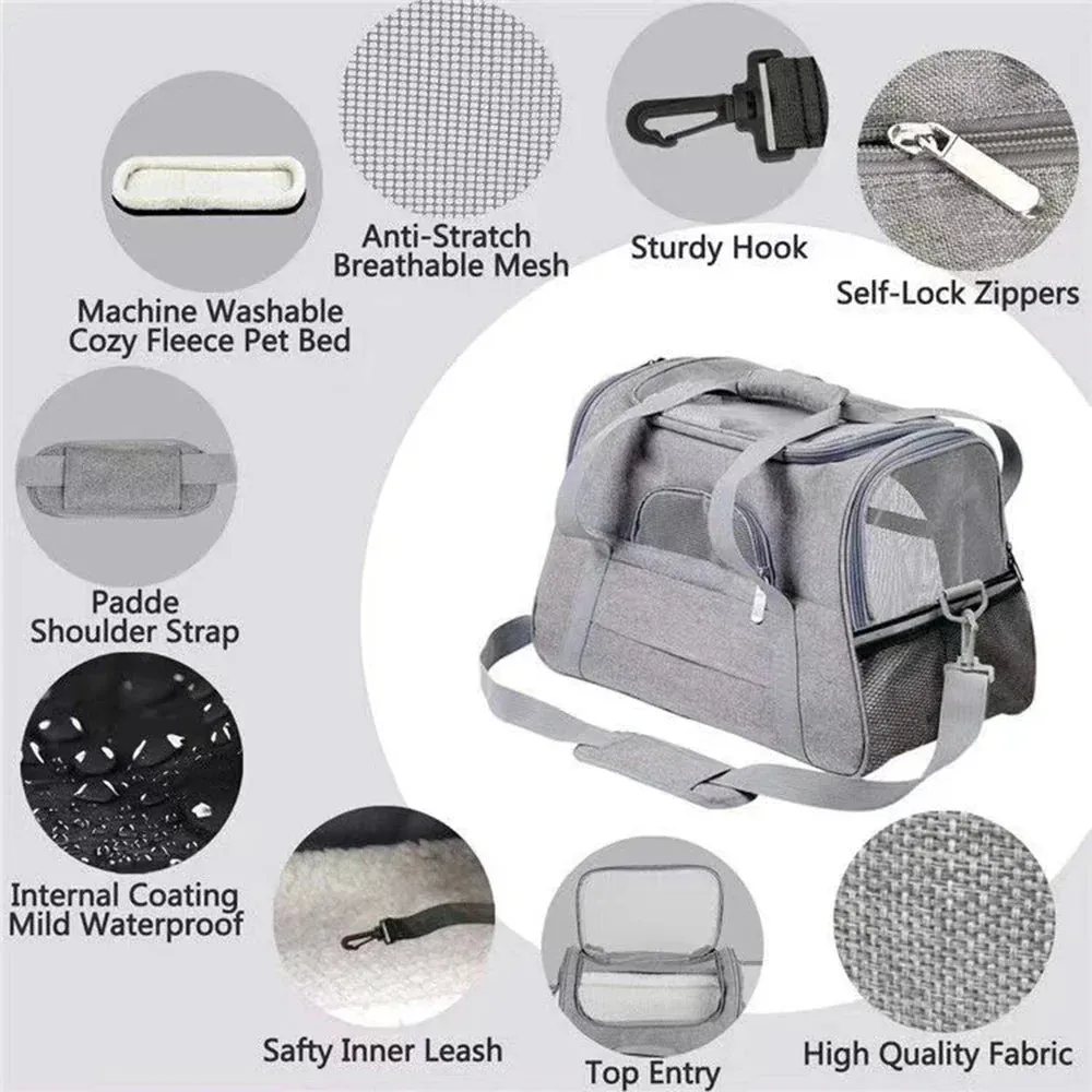 Breathable Mesh Multifuncion Pet Carrying Bag