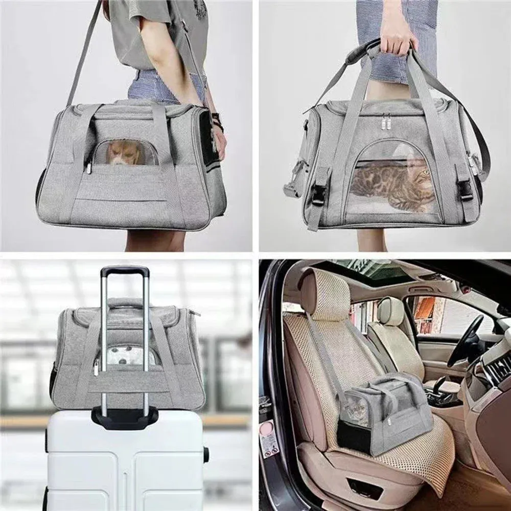 Breathable Mesh Multifuncion Pet Carrying Bag