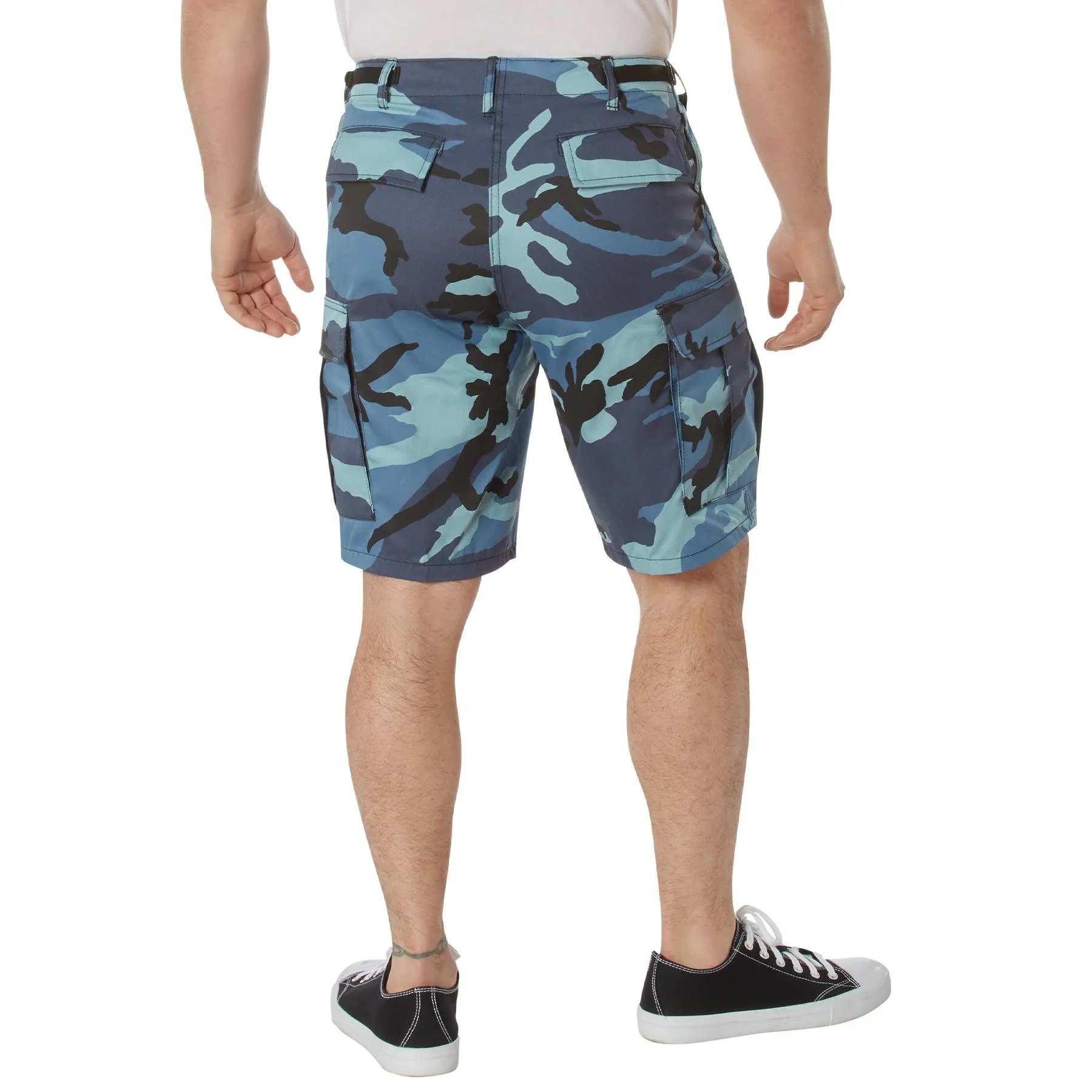 Colored Camo BDU Shorts