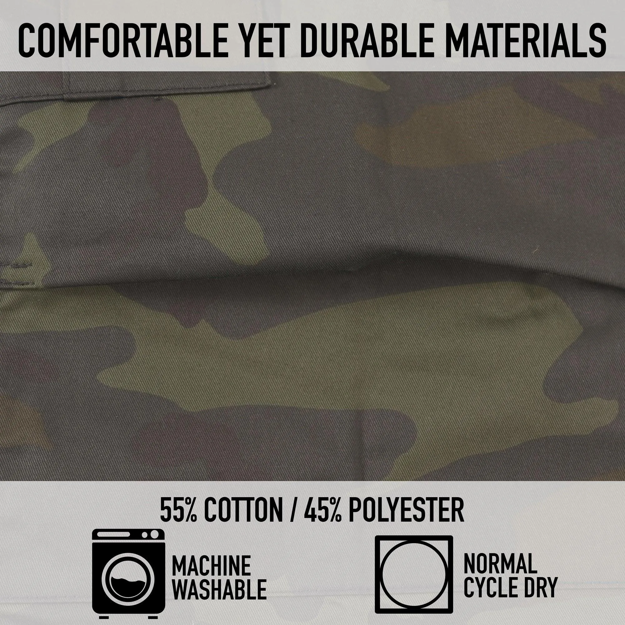 Colored Camo BDU Shorts