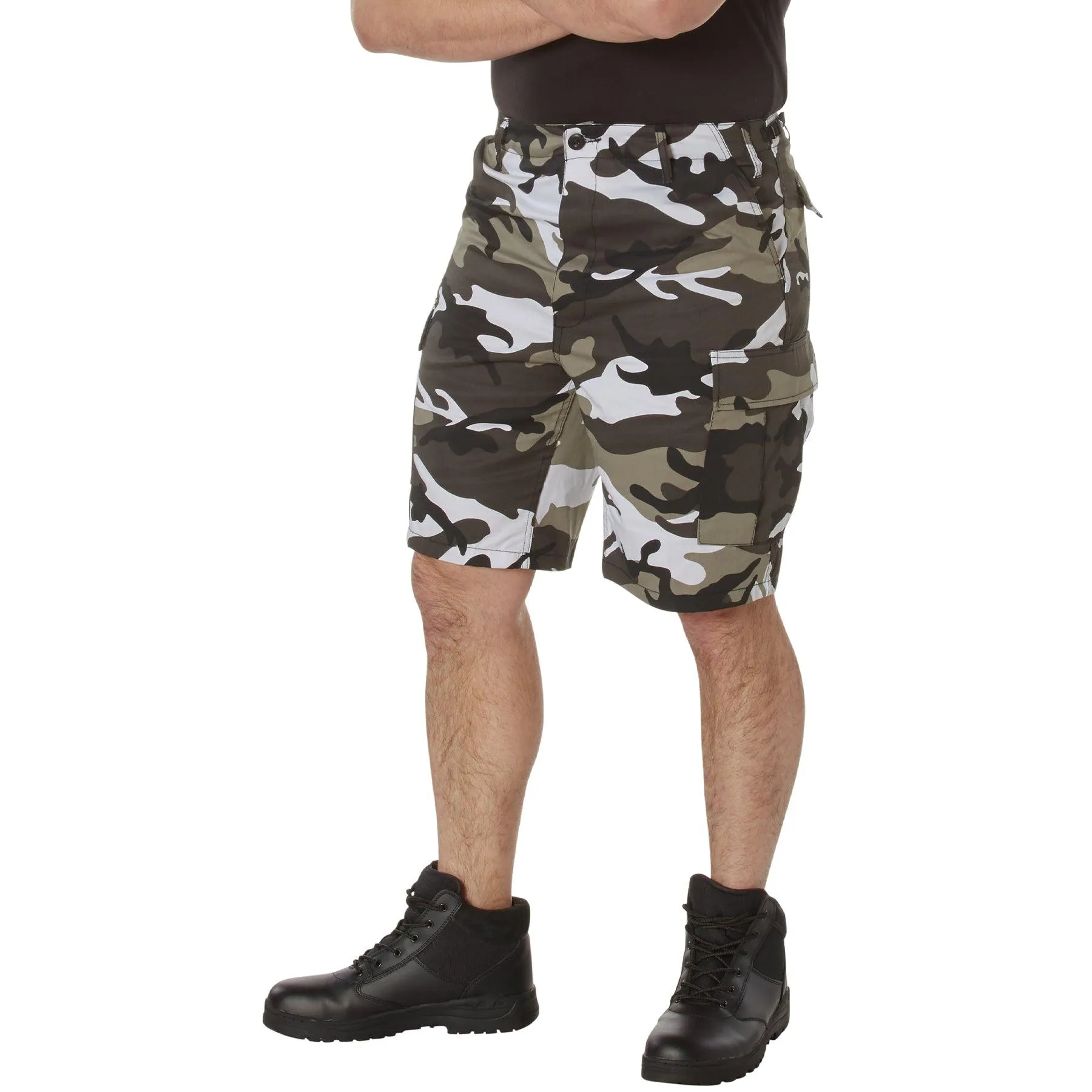 Colored Camo BDU Shorts