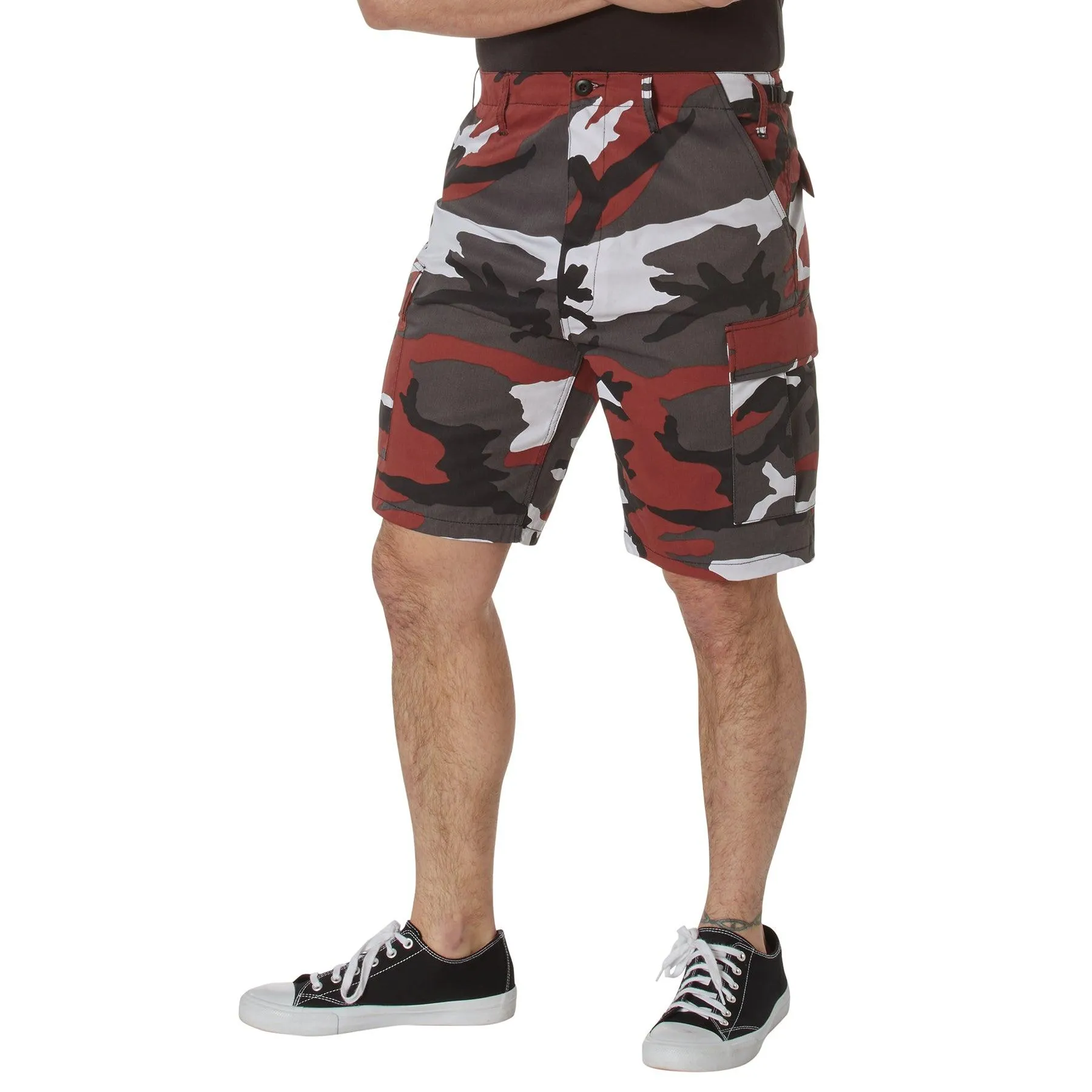 Colored Camo BDU Shorts