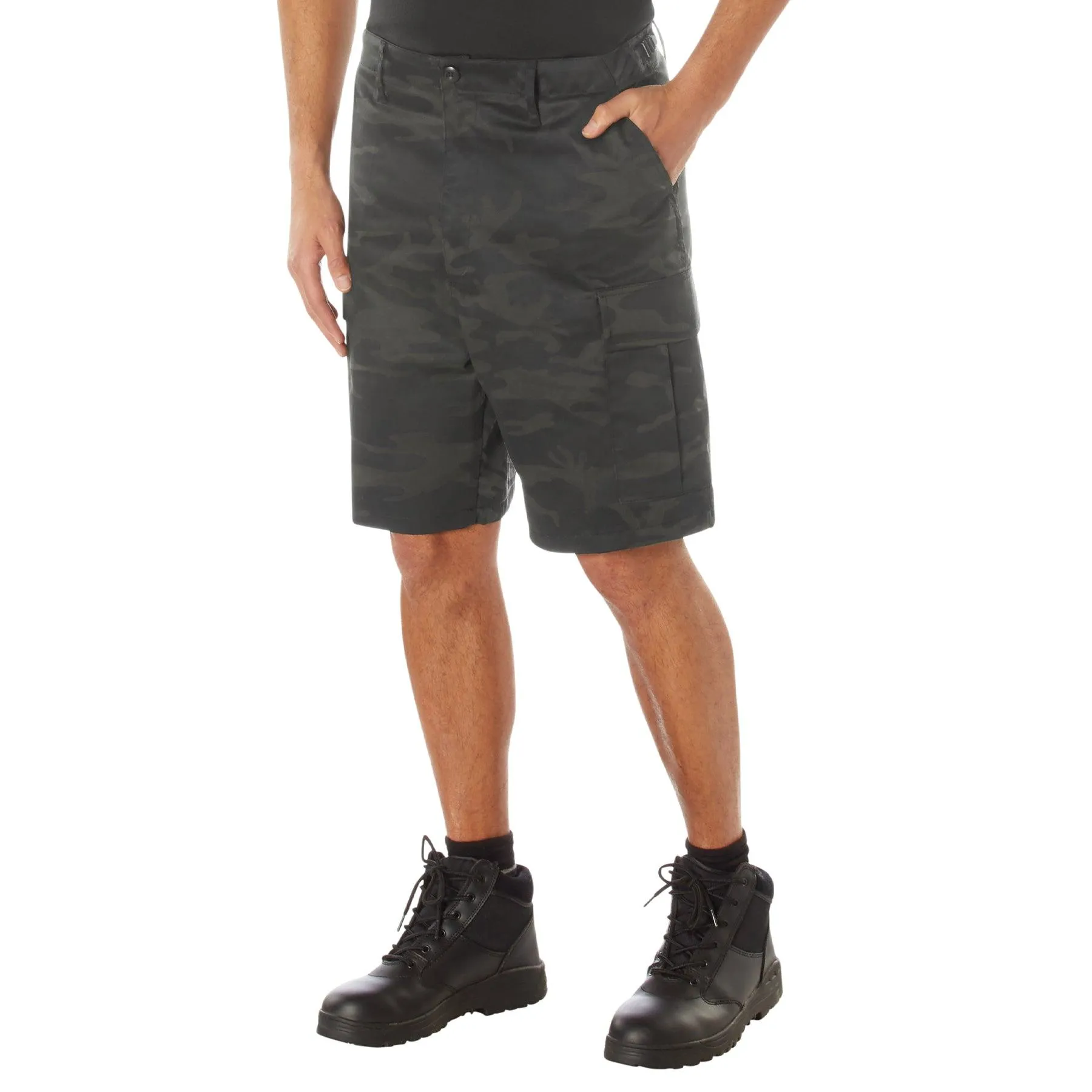 Colored Camo BDU Shorts