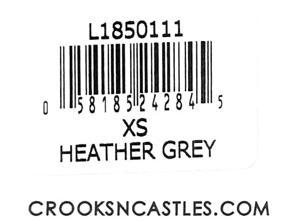 *CROOKS & CASTLES* (GREY) ~CHAMPION COLLABS~ CROP TOPS FOR WOMEN