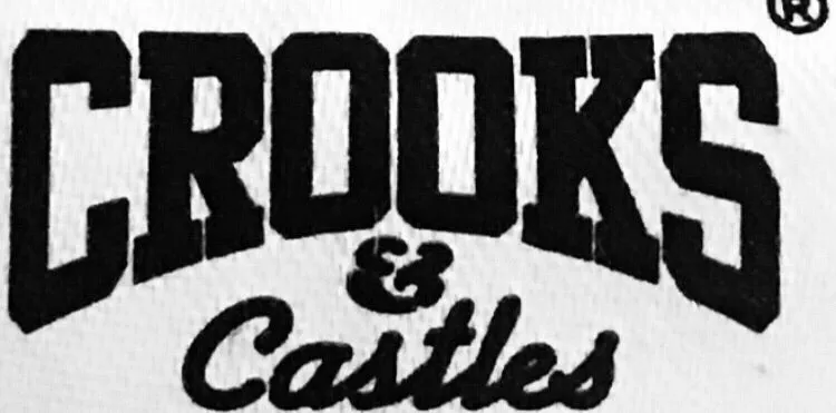 *CROOKS & CASTLES* (WHITE) ~CHAMPION~ PULLOVER CROP TOPS FOR WOMEN (COLLABS)