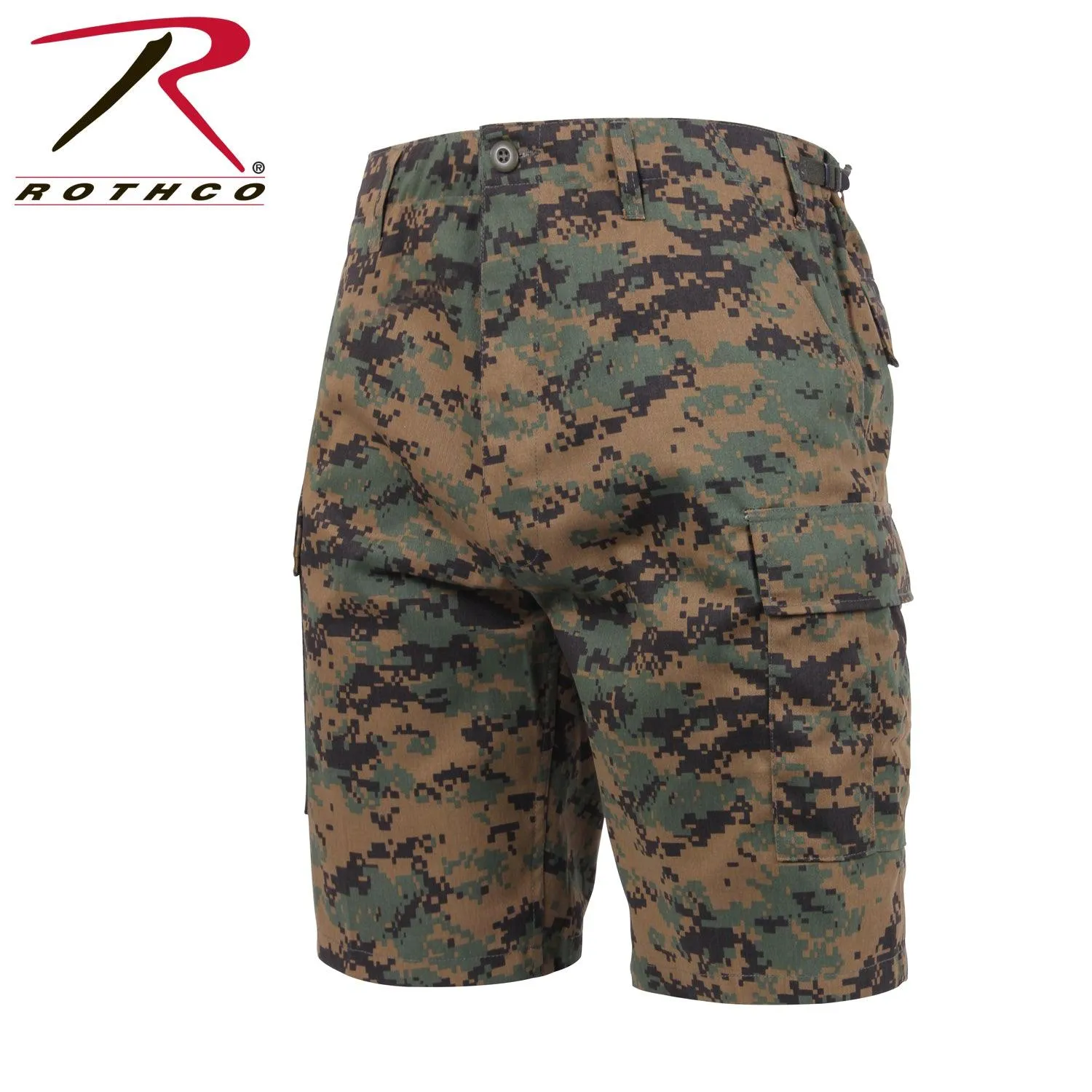 Digital Camo BDU Shorts