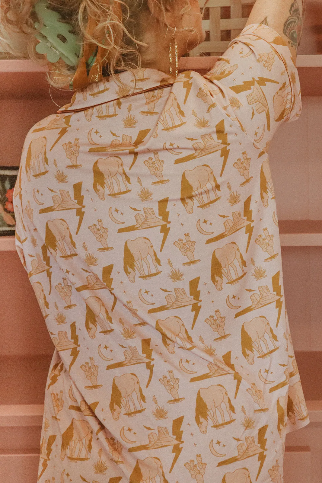 Electric Oasis Pajama Set