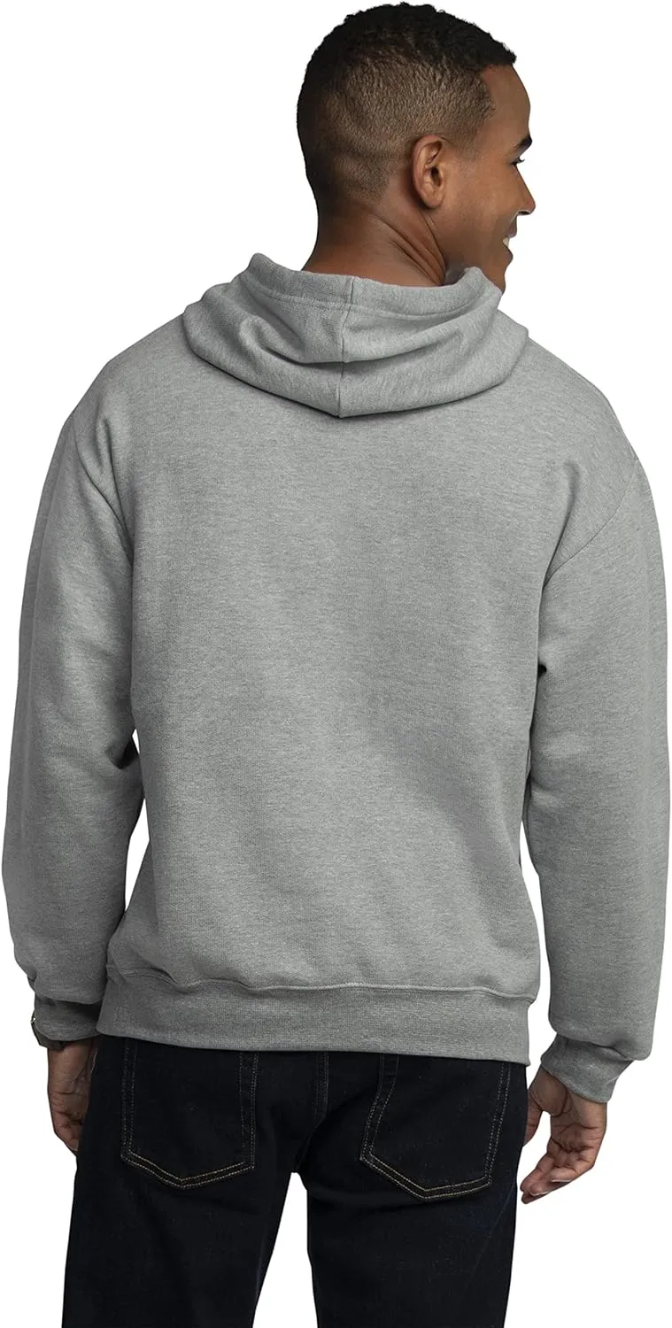 Fruit of the Loom Men's Eversoft Fleece Hoodies, Moisture Wicking & Breathable, Pullover Hooded Sweatshirt