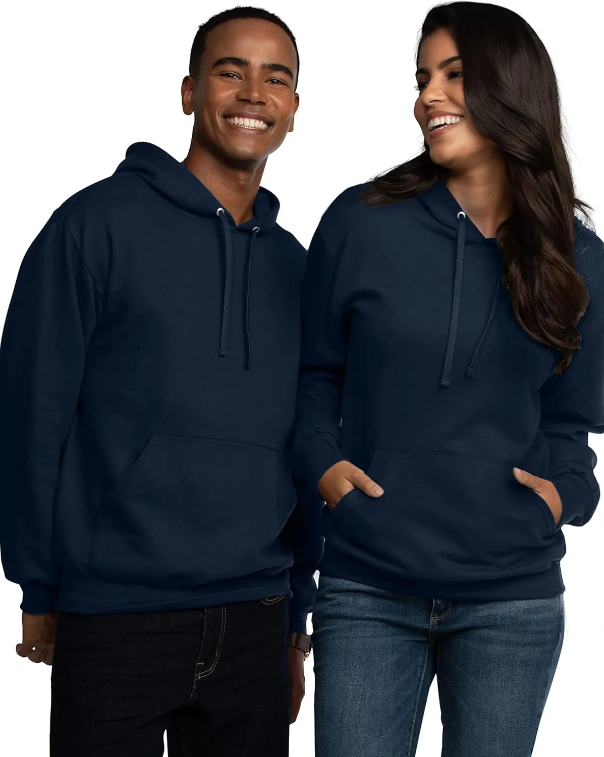 Fruit of the Loom Men's Eversoft Fleece Hoodies, Moisture Wicking & Breathable, Pullover Hooded Sweatshirt