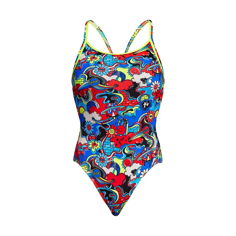 Funkita - Happy Jack - Ladies Diamond Back One Piece