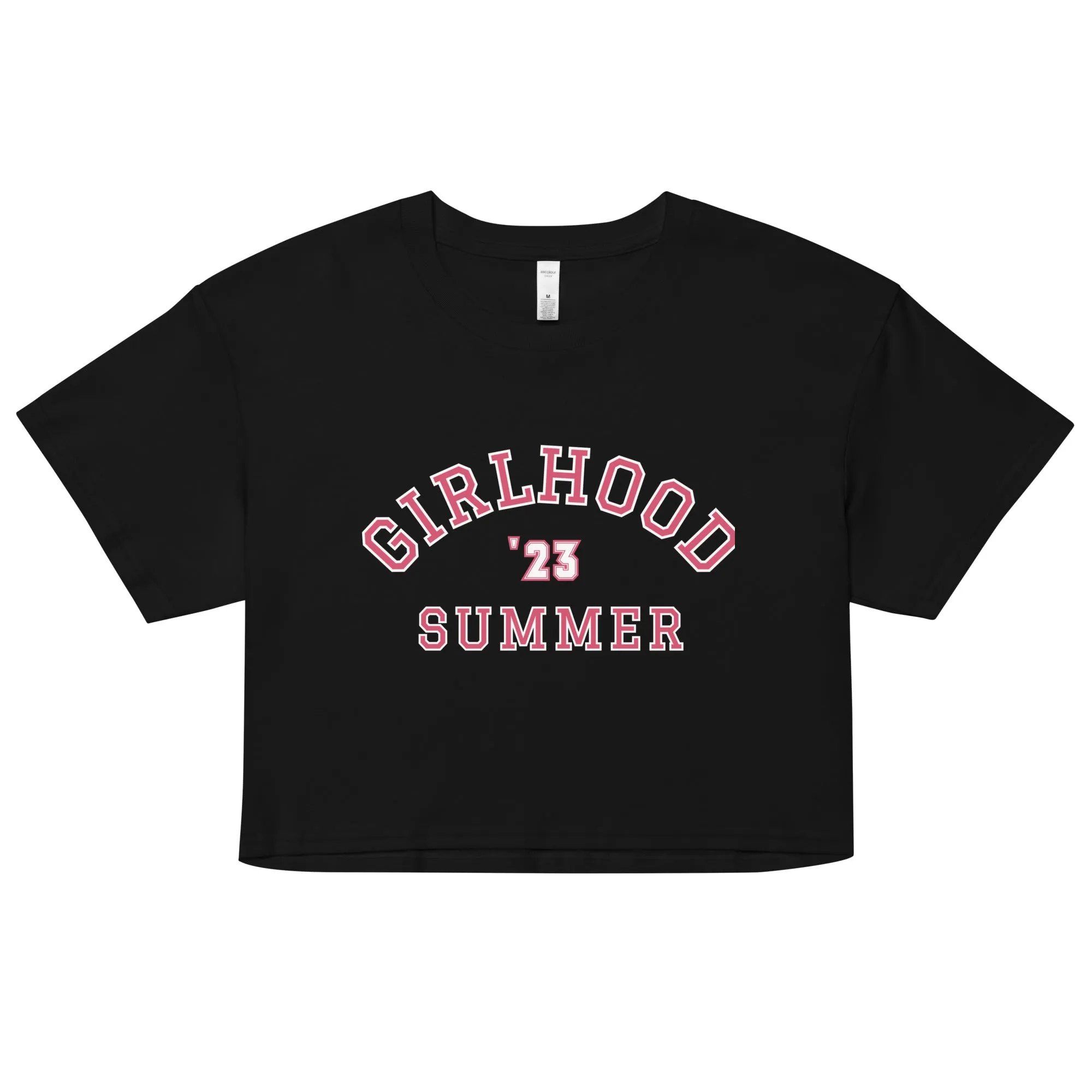 Girlhood Summer '23 Pink Crop Top