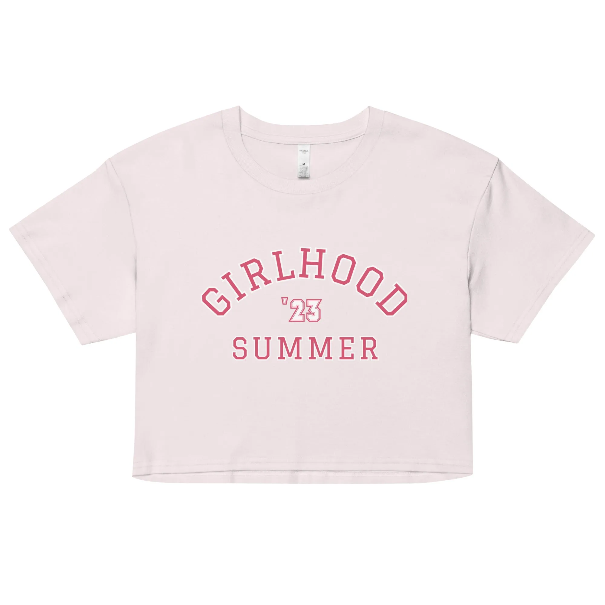 Girlhood Summer '23 Pink Crop Top