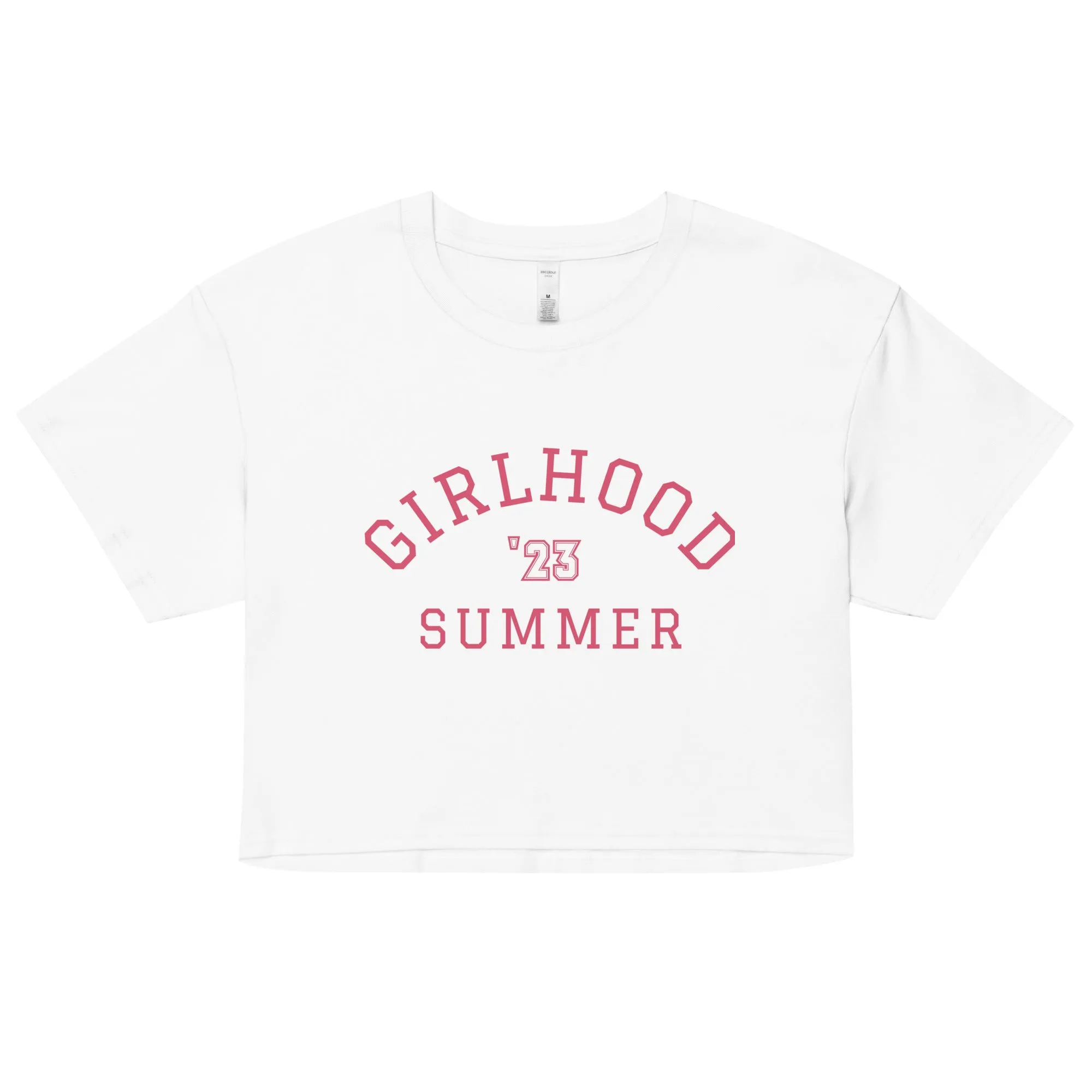 Girlhood Summer '23 Pink Crop Top