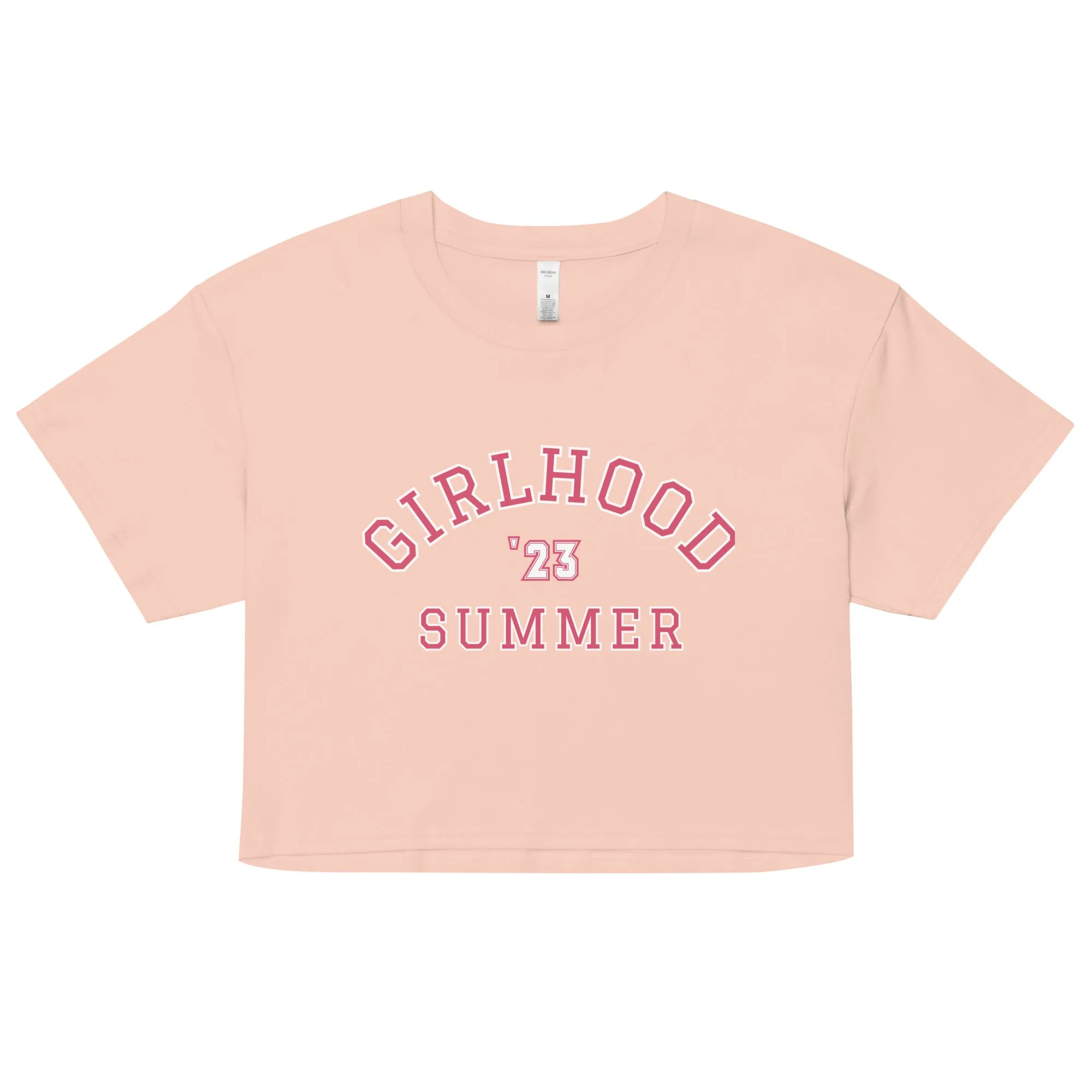 Girlhood Summer '23 Pink Crop Top