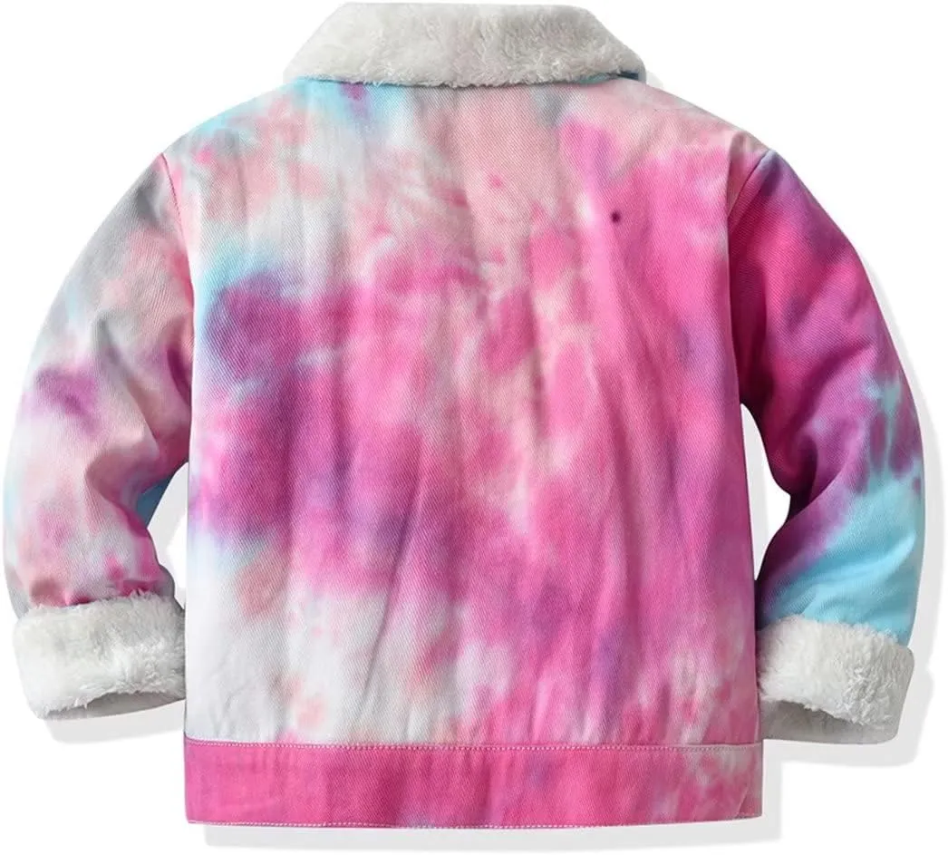 Girls' Denim Jacket Outerwear, 12 Months-12 Years