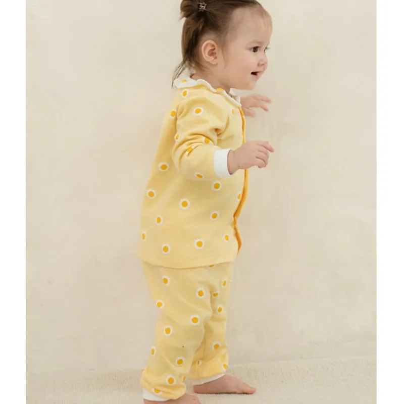 Korean Kids Pajamas Set-Dandelion