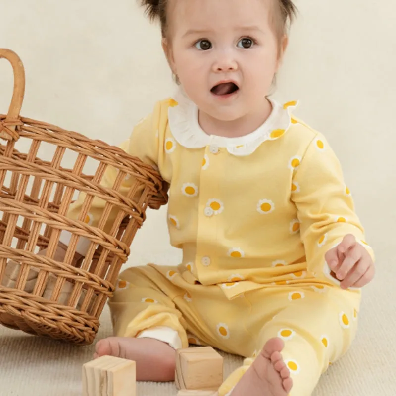 Korean Kids Pajamas Set-Dandelion