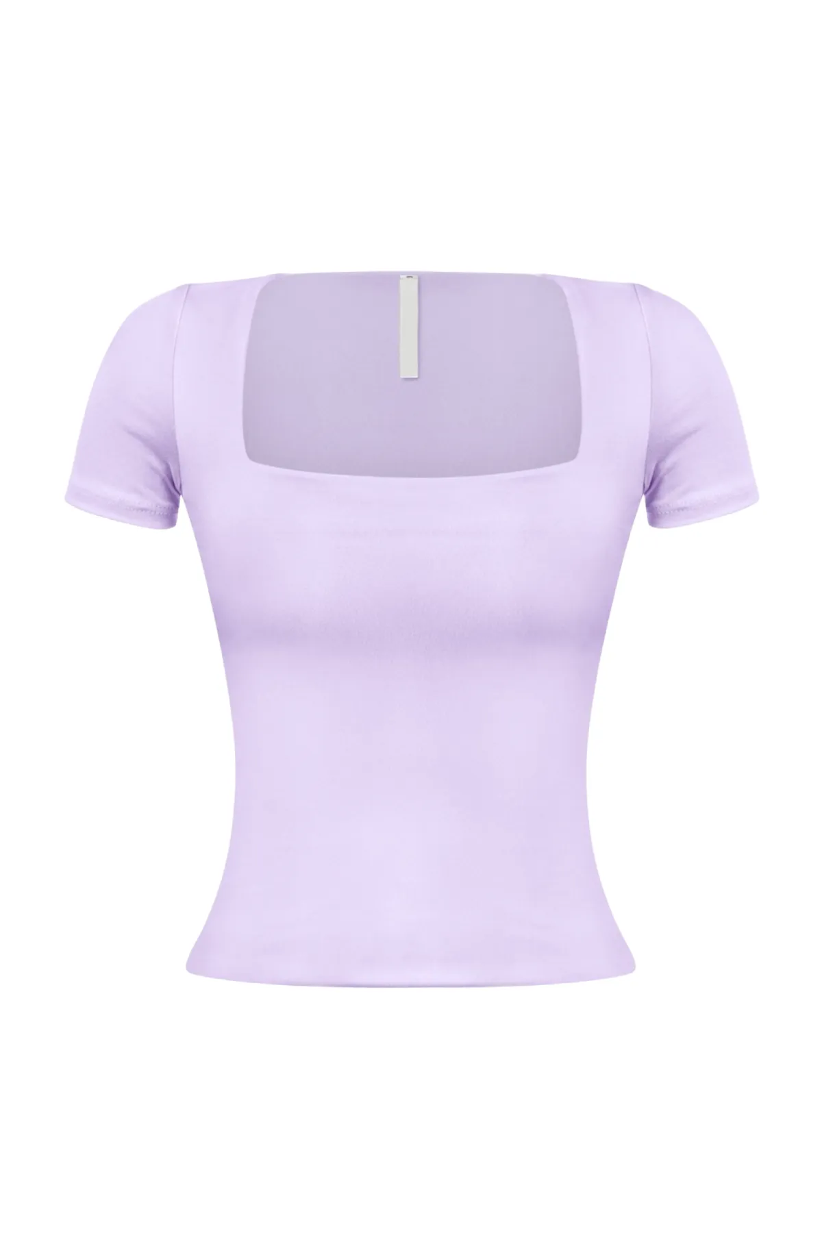 Kyra Short Sleeve Top (Lavender Purple)