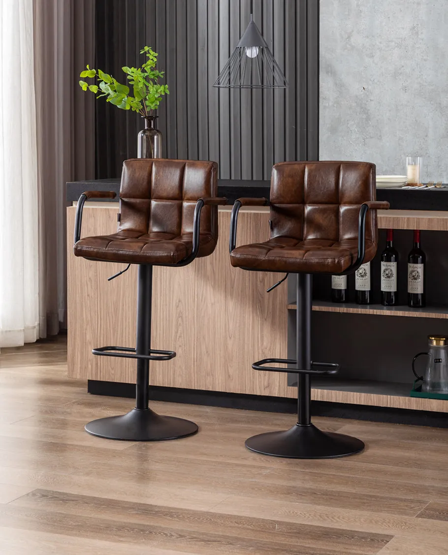 Las Vegas Breathable Bar Stools Set of 2