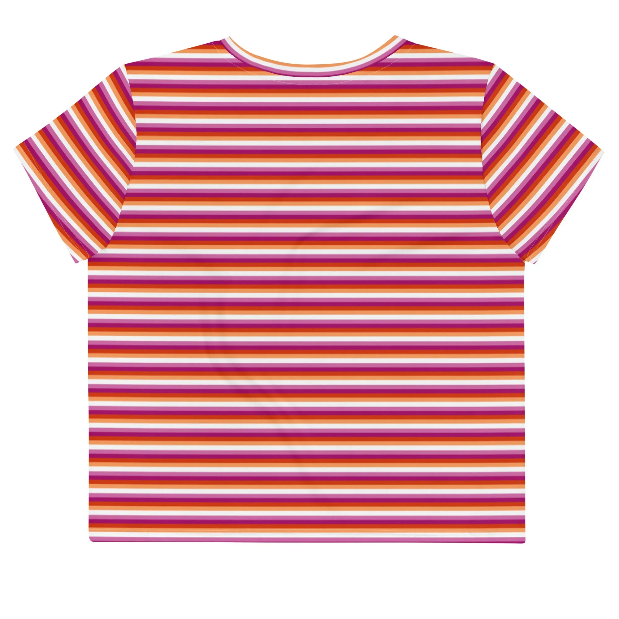 Lesbian Flag Crop Tee