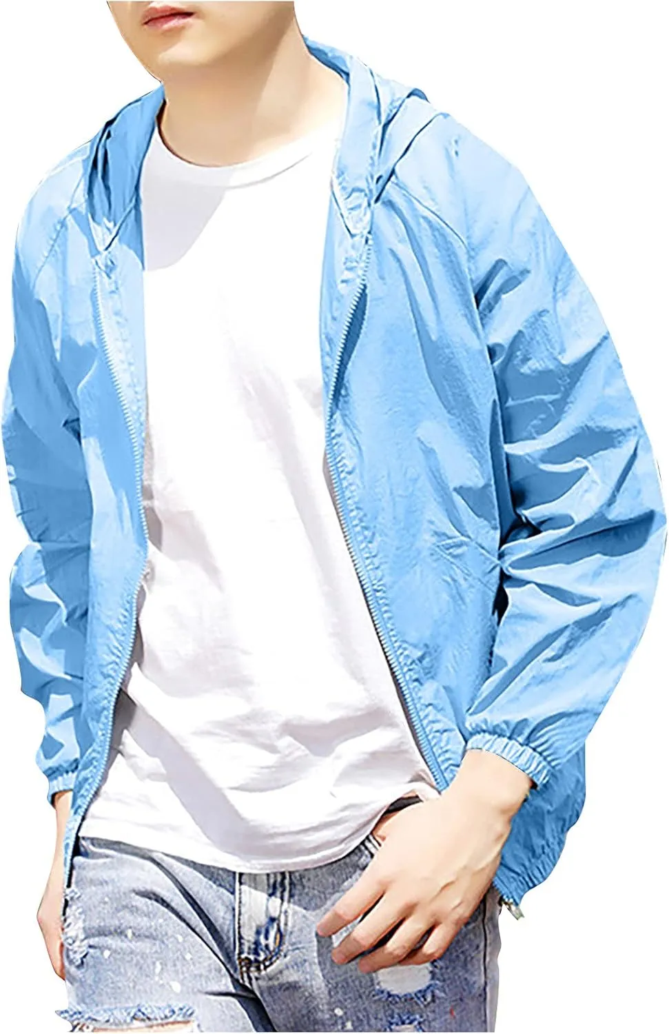 Men's Bomber Jacket Warm Waterproof Puffer Jacket Hooded Windproof Winter Coat Jacket, M-7XL
