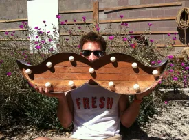 Moustache Marquee Light