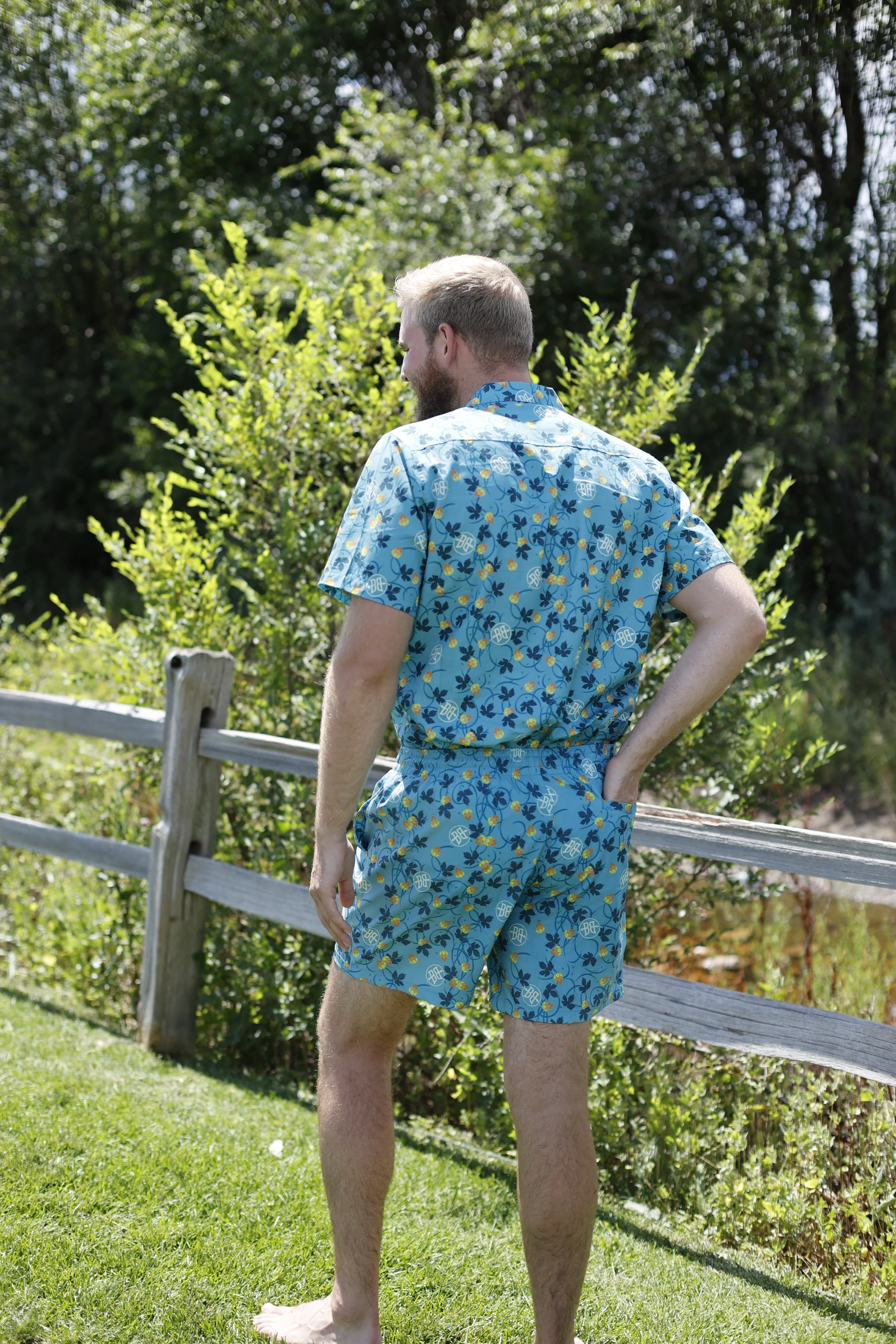 Nylon Juice Drop Board Shorts
