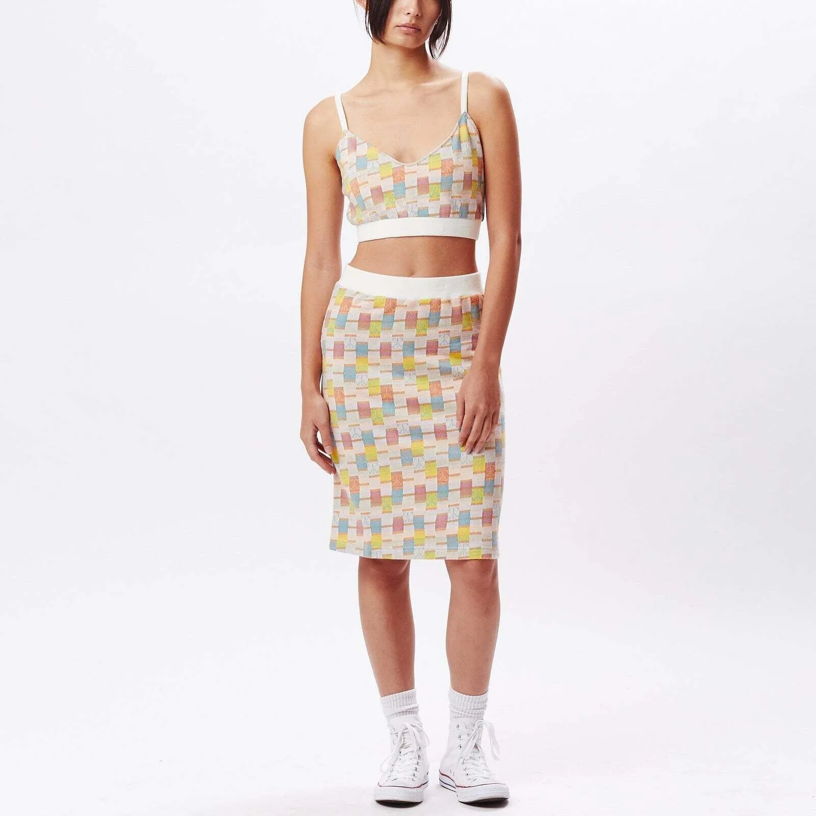 Obey Adelie Jacquard Bra Top
