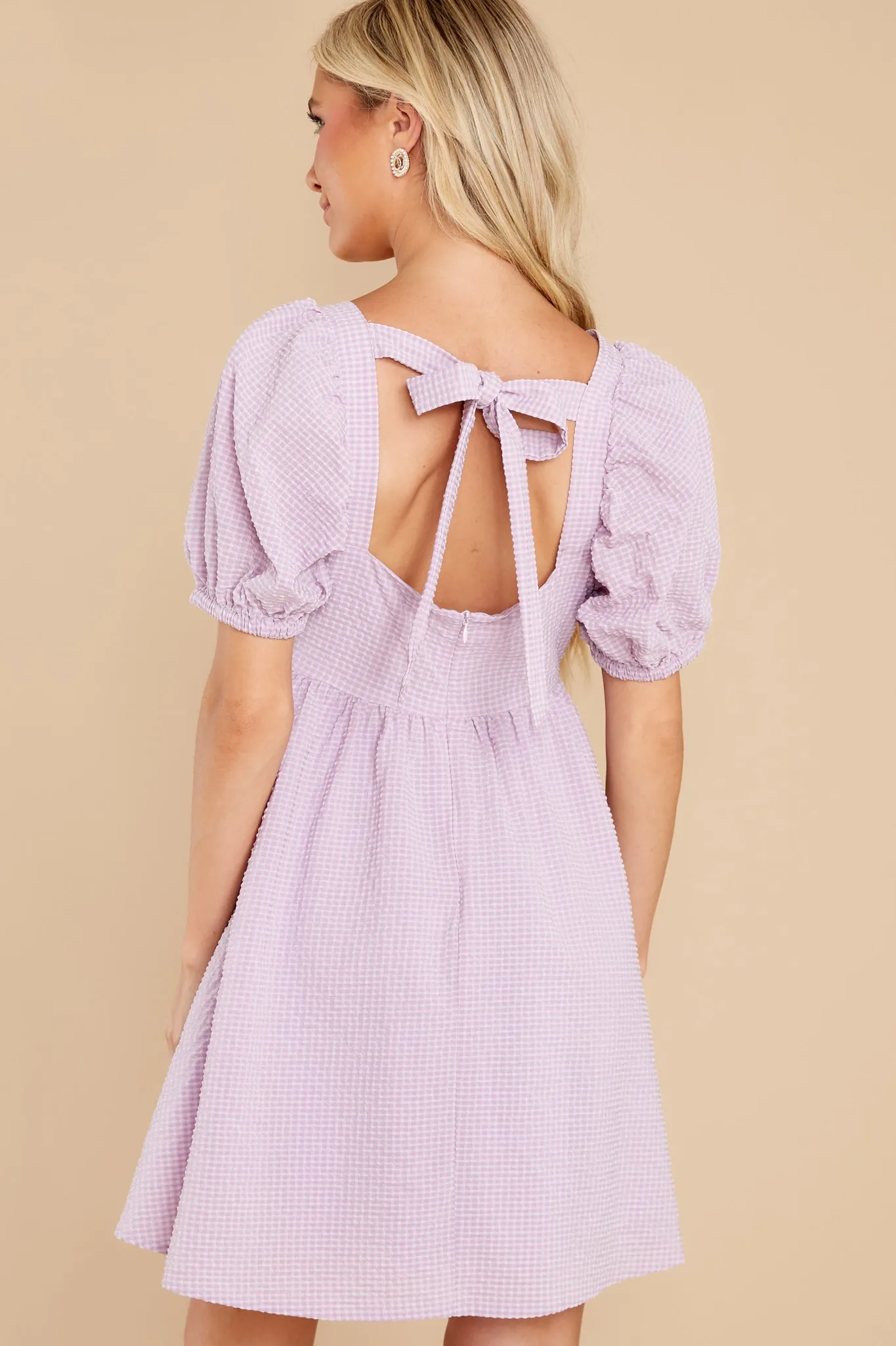 One Kiss Away Lavender Dress