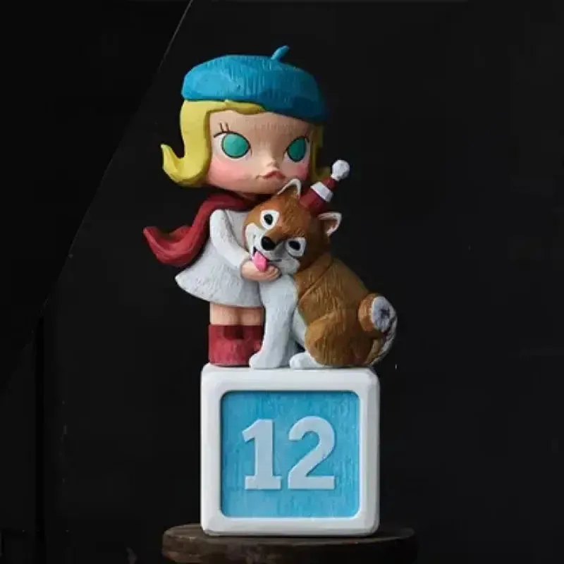 POP MART MOLLY Anniversary Statues Classical Retro Series Blind Box | Mystery Box | Action Figure Model Gift