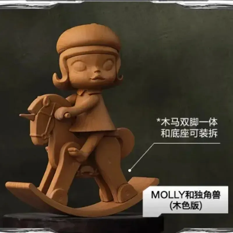POP MART MOLLY Anniversary Statues Classical Retro Series Blind Box | Mystery Box | Action Figure Model Gift