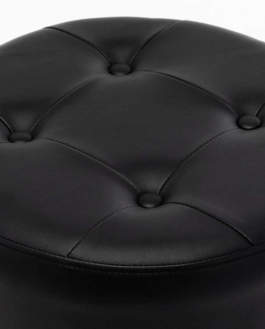 Rochester PU Leather Vanity Stool
