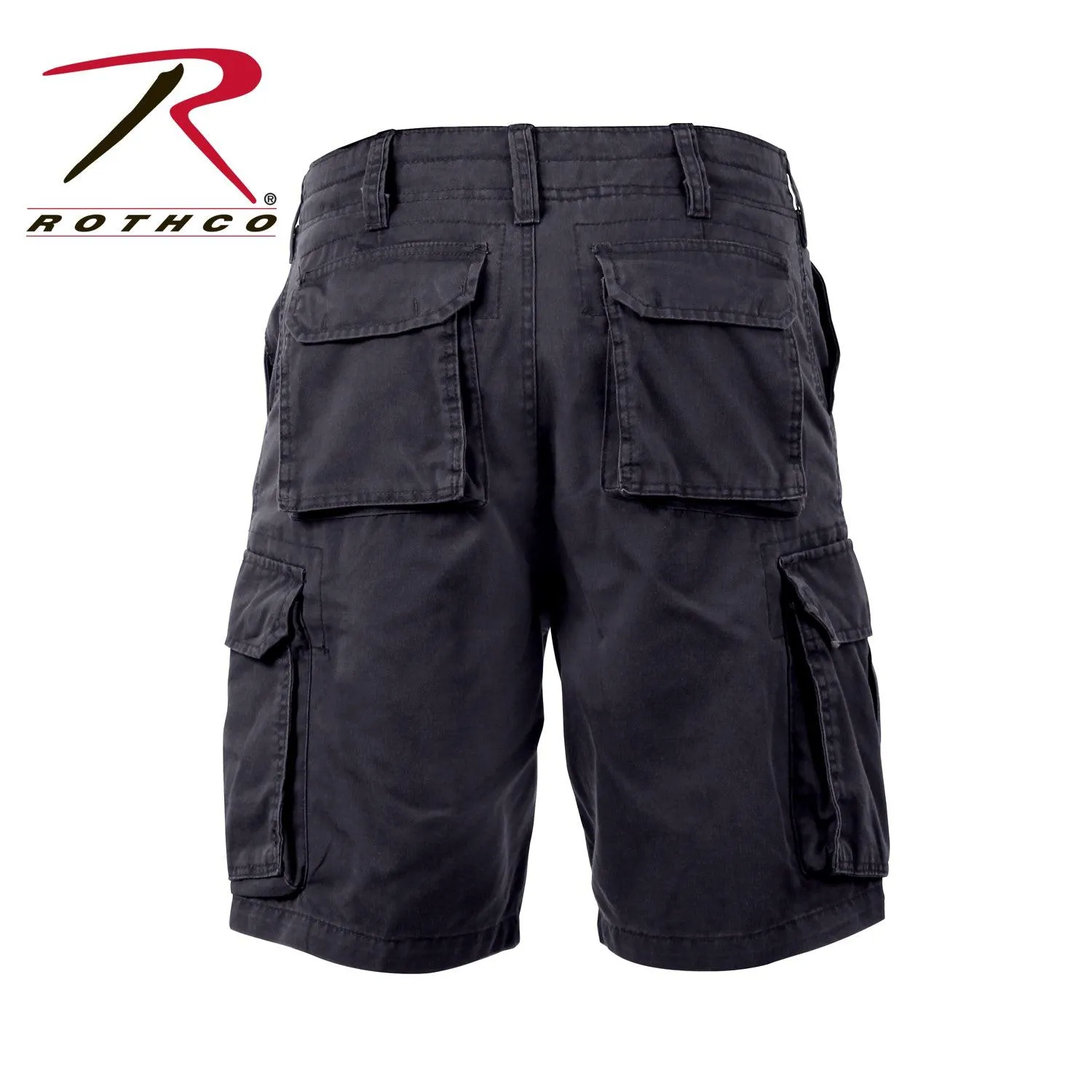 Rothco Vintage Solid Paratrooper Cargo Shorts