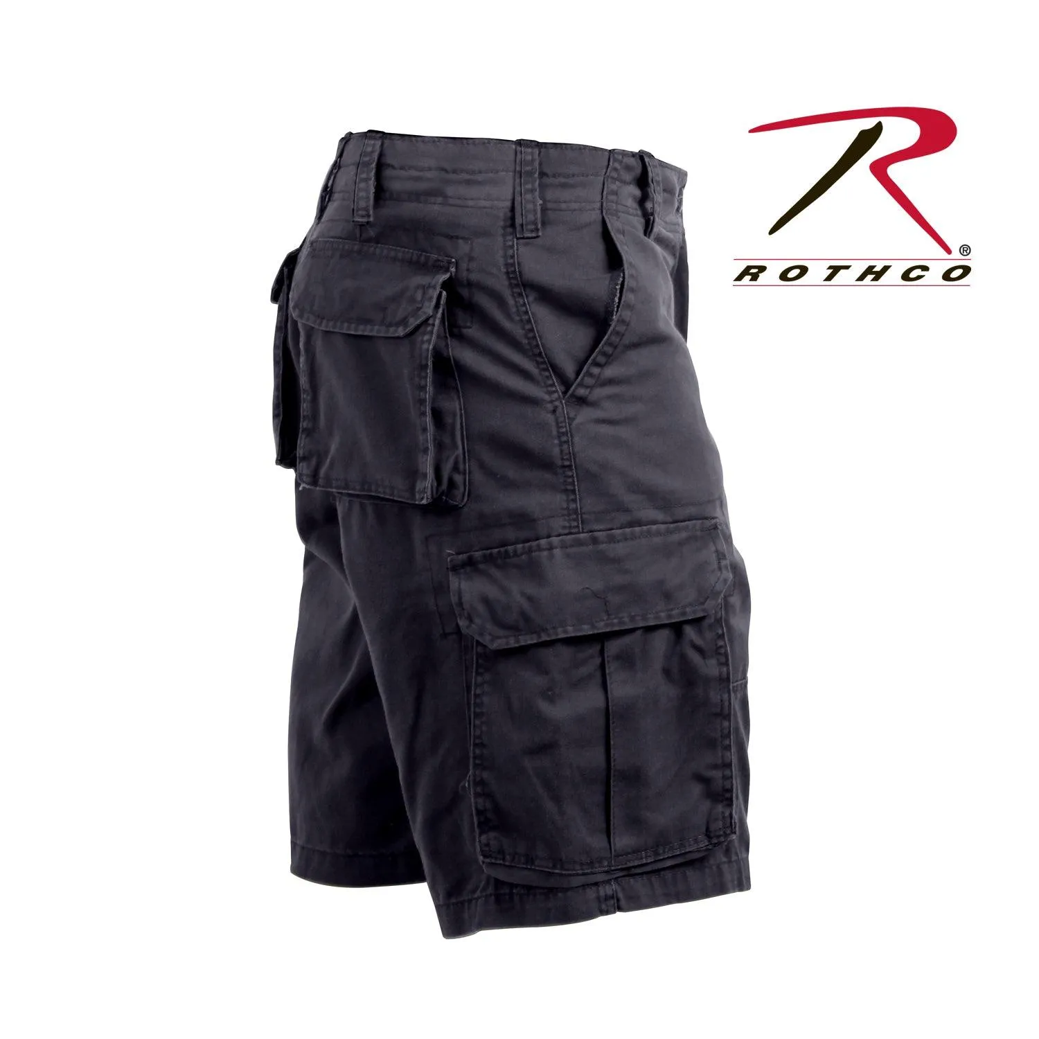 Rothco Vintage Solid Paratrooper Cargo Shorts
