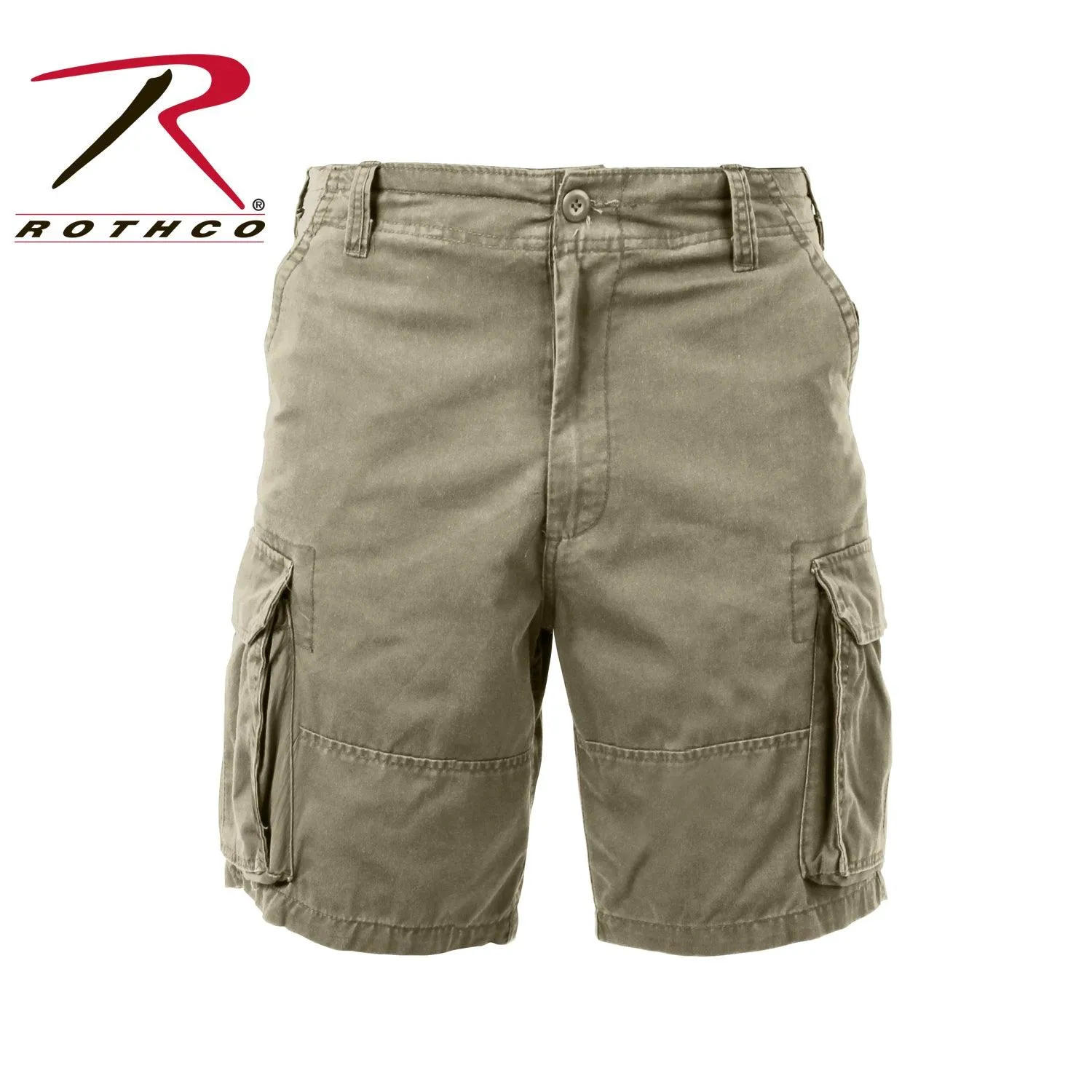 Rothco Vintage Solid Paratrooper Cargo Shorts