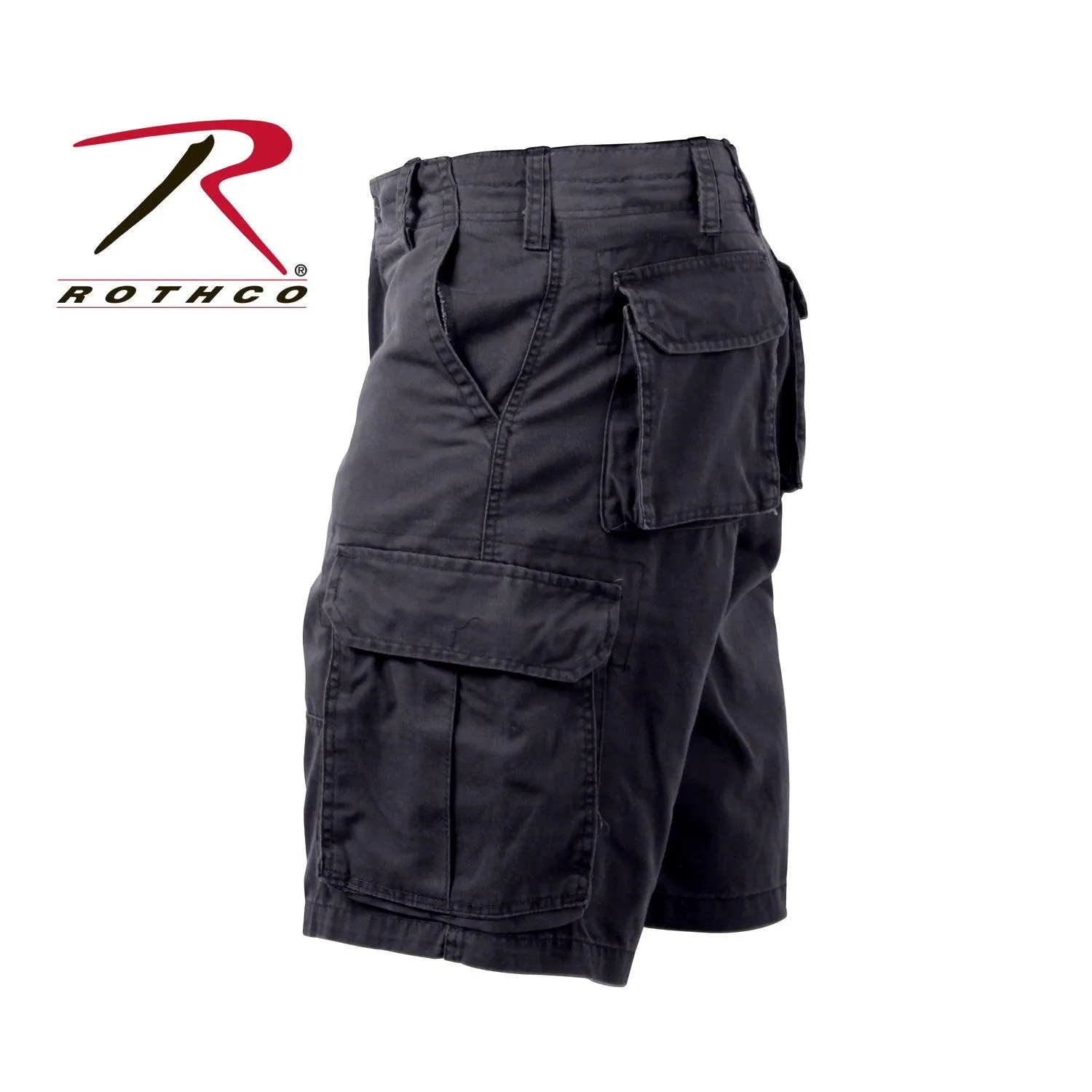Rothco Vintage Solid Paratrooper Cargo Shorts