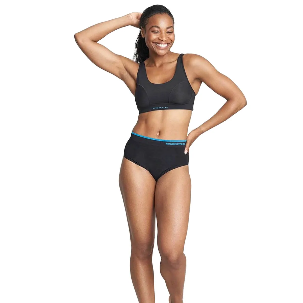 Runderwear Original Support Bra Black