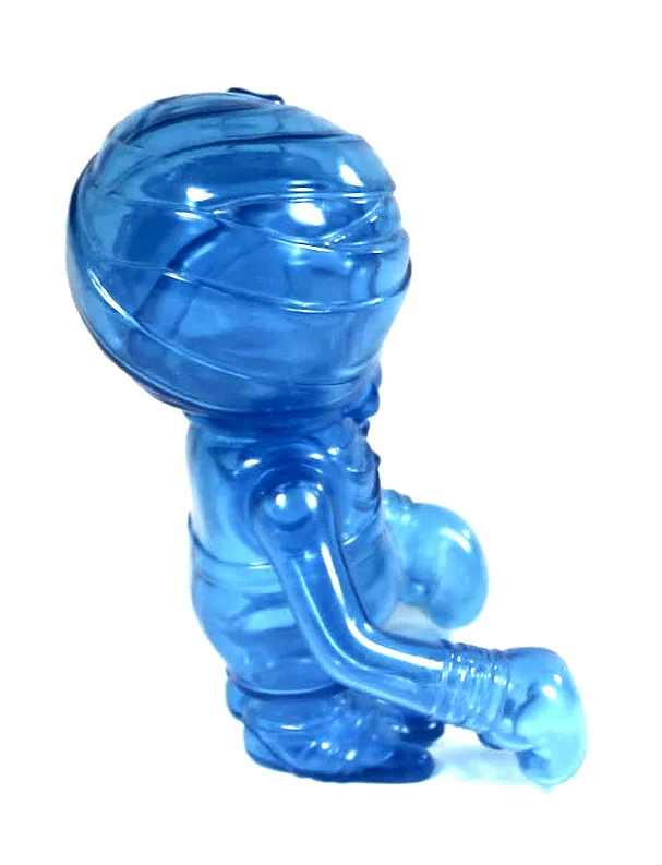 Secret Base Damage Brain Rainy Day Clear Blue Mummy Sofubi Figure Designer Toy