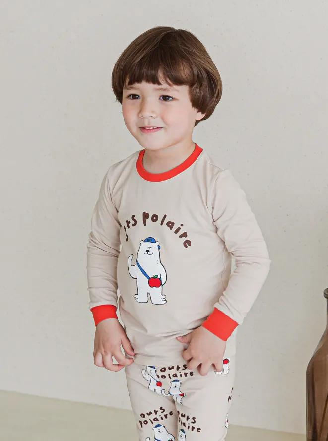 Single Spandex Fabric Pajamas set-Pola