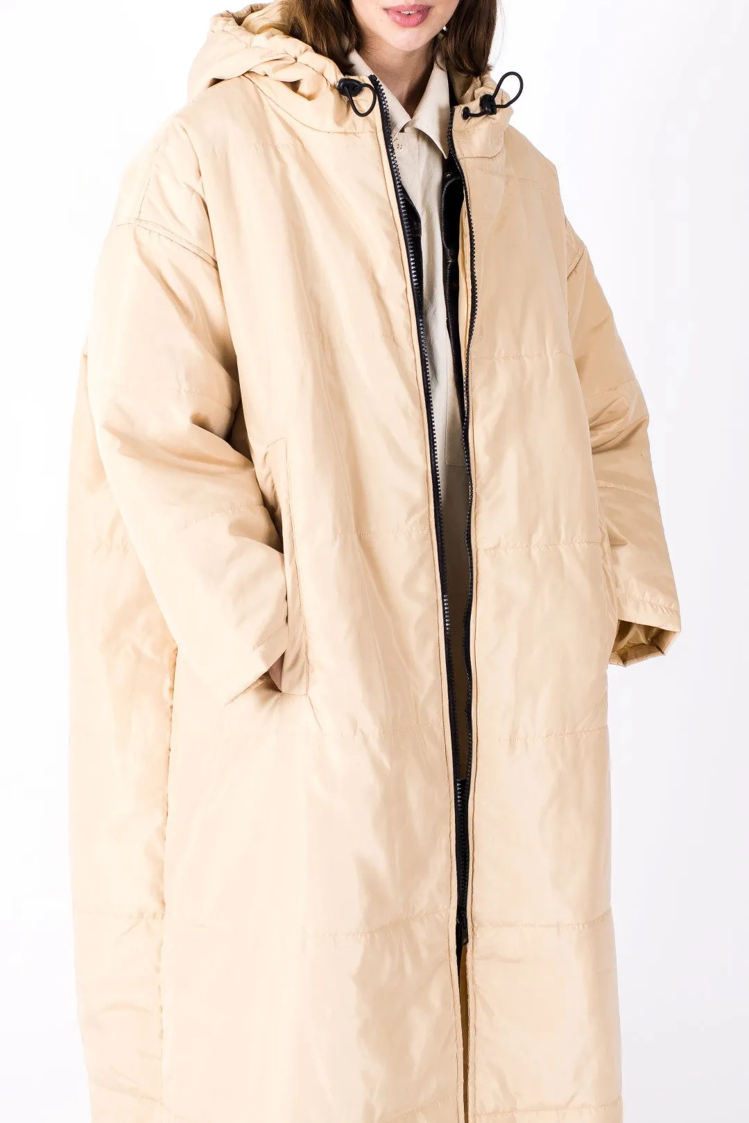 SittingSuits Jacket Wearable Blanket | Champagne