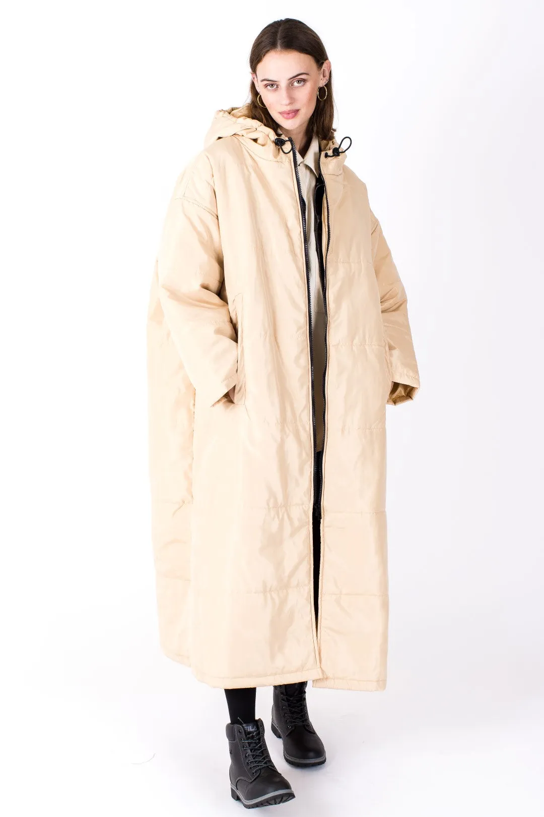SittingSuits Jacket Wearable Blanket | Champagne