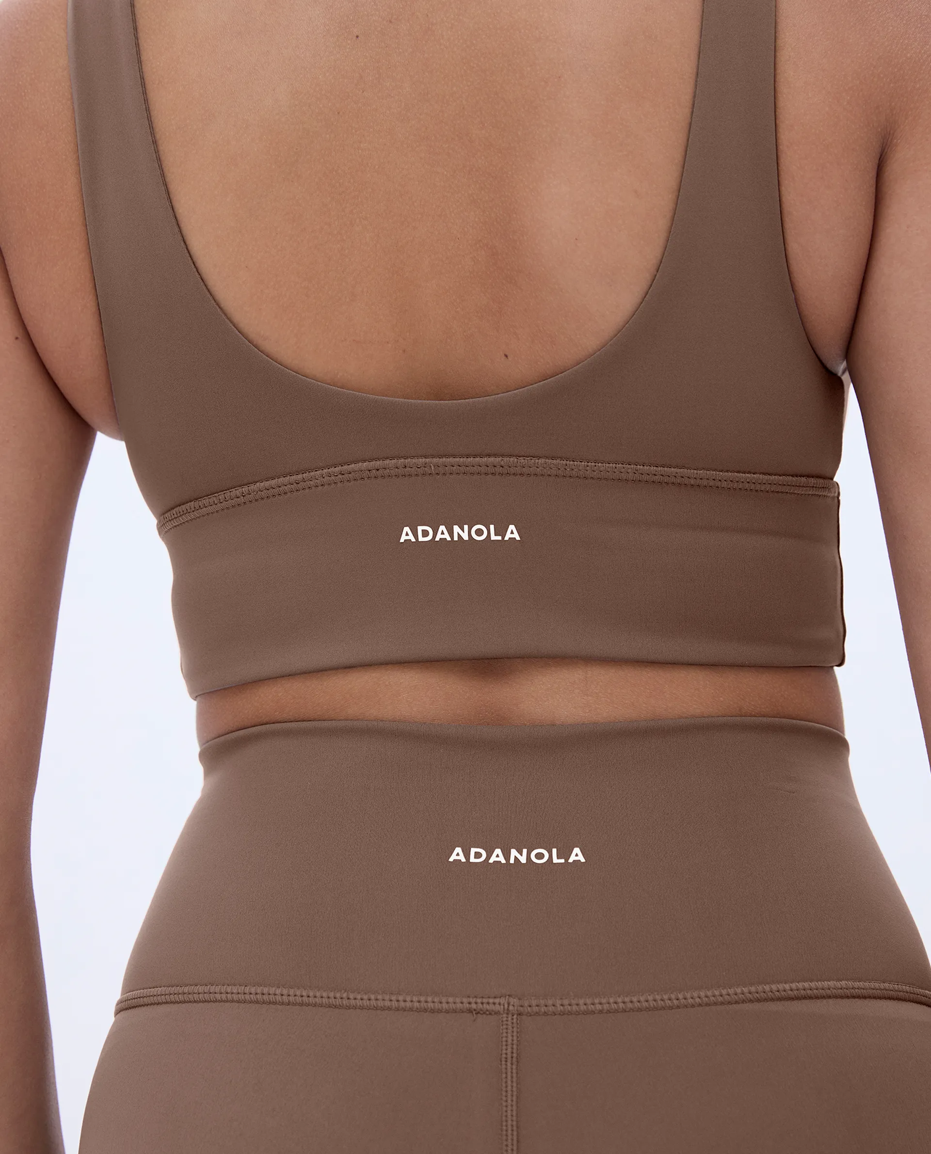 Ultimate Triangle Bra - Pebble Brown