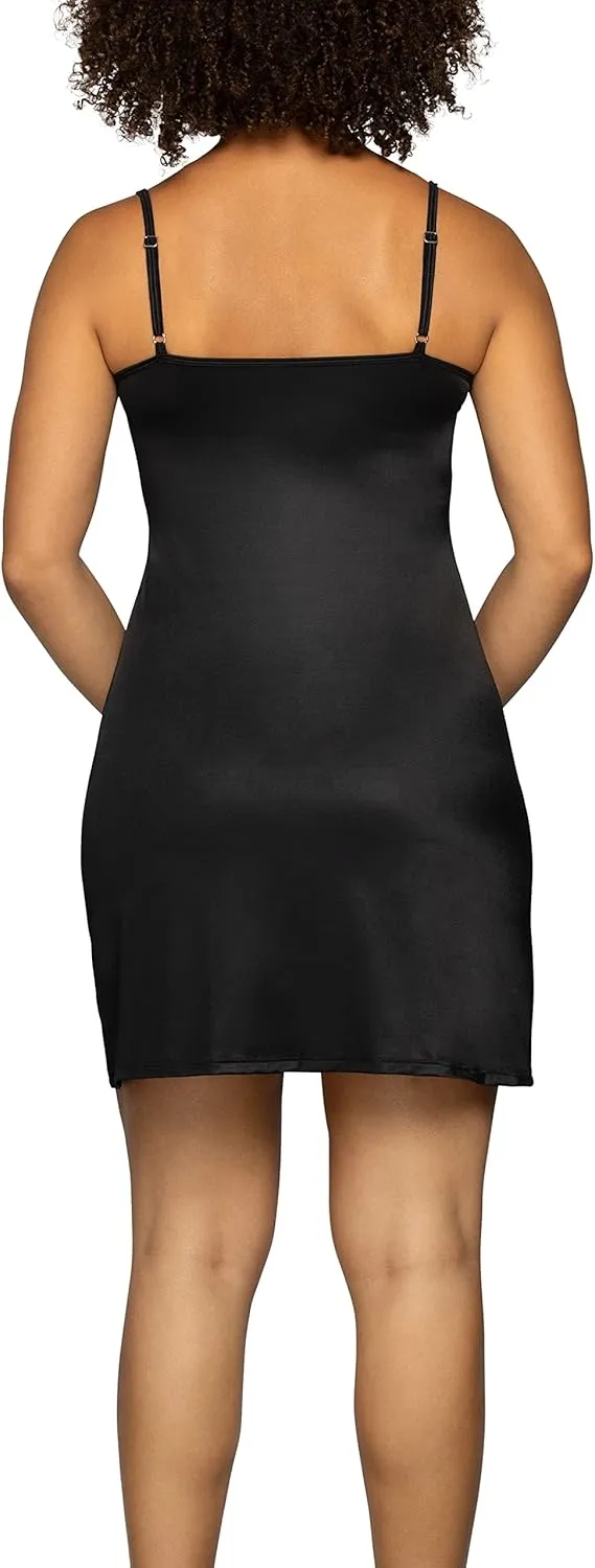 Vanity Fair Women's Full Slip, V Shaped Neckline with Lace Trim Detail