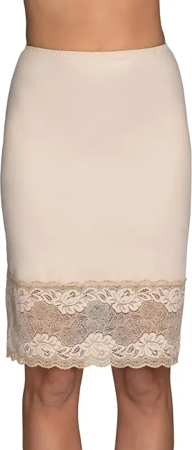 Vanity Fair Women's Half Slips for Under Dresses Silky Stretch with Lace (S-2XL)